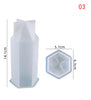 Hexagon Cone Resin Molds, Home Ornament Resin Molds, Candle Silicone Molds, Crystal Epoxy Molds, DIY Resin Art, Silicone Molds For Resin