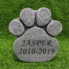 Personalized Memorial Pet Stone- Slate 8" x 8" / Custom Dog Memorial / Custom Cat Memorial/ Custom Guinea Pig Memorial/ Pet Loss Gift