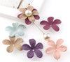 30 pcs Artificial Flower Heads Mini Leather Fabric Flowers Craft Home Party Decorations Scrapbooking Wreath Making Wedding Tiny Blossoms