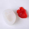 Anatomical Heart Silicone Mold, Heart Silicone Mold, Anatomical Heart Mold, 3d Heart Silicone Mold, 3d Silicone Fondant Mold, Jewelry Making