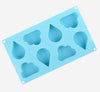 Cloud Silicone Mold, Rain Drop Droplet Food Grade Silicone, Mold for Cakesicles, Hot Cocoa Bombs, Breakable Chocolate Shells, Resin Crafting