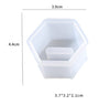 Ring Holder Mold For Casting Resin and Concrete - Silicone Flower Preservation Ring Holder Resin Mold for Wedding - Concrete Jewelry Holder