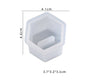 Ring Holder Mold For Casting Resin and Concrete - Silicone Flower Preservation Ring Holder Resin Mold for Wedding - Concrete Jewelry Holder