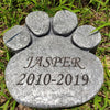 Personalized Memorial Pet Stone- Slate 8" x 8" / Custom Dog Memorial / Custom Cat Memorial/ Custom Guinea Pig Memorial/ Pet Loss Gift