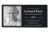 Custom Photo Memorial Stone | Memorial Plaque | Temporary Grave Marker | Personalized Memorial Garden Stone | Sympathy Gift | Remembrance