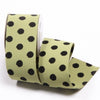 Solid Polka Dot Ribbon 10 Yard - Craft Supplies Printed Ribbon - Hairbow Ribbon - Wreath Ribbon - Craft Ribbon - Gift Wrapping, Invitations