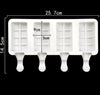Ice Cream Mold - Ice Cream Mold - Ice Lolly Mould - Silicone Ice Cream Maker - Ice Pop Molds - Ice Cream Maker - Rectangle Bar Mold