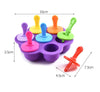 Ice Lolly Mould - Ice Cream Mold - Silicone Ice Cream Maker - Ice Pop Molds - Maker for Kids