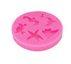 Fish Silicone Mold For Resin, Starfish Crab Dolphin Diy Crafts, Candy, Fondant, Resin Epoxy Mould Gumpaste Making Diy Tool, Cake Decorating