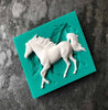 Horse Silicone Mold, Candle Plaster Silicone Mold, Cake Mold, Chocolate Mold, Decoration Tools, Epoxy Resin Casting Resin Crafts DIY Soap