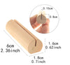 20 Pcs Wedding Place Card Holder - Wooden Photo Clips - Desktop Decor Table Number Stand Name Clips - Message Clips - Table Decor Setting