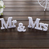 Mr And Mrs Sign Wooden Wedding Sign - Wedding Decor Bridal Shower Bridesmaid Wedding Decoration Bride Freestanding Wooden Wedding Decoration