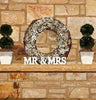 Mr And Mrs Sign Wooden Wedding Sign - Wedding Decor Bridal Shower Bridesmaid Wedding Decoration Bride Freestanding Wooden Wedding Decoration