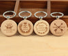 Custom Wedding Name Keychain, Wooden Keyring, Personalized Name Keychain, Wedding Favor, Durable Key Chain, Nametag Luggage Tag, Keyholder