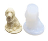 3D Dog Silicone Soap Mold Cute Candle Plaster Mold Puppy Chocolate Mousse Fondant Cake Candy Baking Moulds Pet Puppies DIY Animal Craft