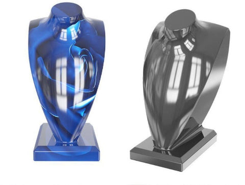 Necklace Holder Resin Mold-Necklace Display Stand Silicone Mold-Necklace Pendant Chain Jewelry Bust Holder Stand Mold-Epoxy Resin Craft Mold