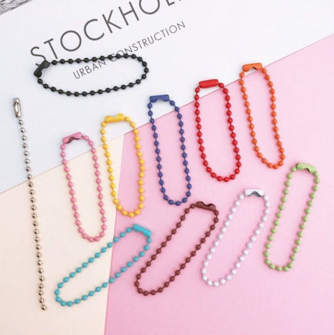 Ball Chain Necklace - Bar Ball Chain Military Tag Necklace - Army Dog Tag Handmade Jewelry Supplies Wholesale - Men’s Women’s Unisex