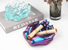 Both Hands Ashtray Resin Mold Hands Silicone Mold Dish Mold Jewelry Storage Resin Mold Cigar Ashtray Mold Crystal Epoxy Mold Resin Art