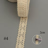 Lace Trim - Lace Ribbon - Sewing Lace - White ribbon - Ivory, Cream, Off-White - Cotton - Craft Card Making Bridal Wedding Lace