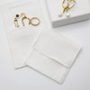 Custom Jewelry Pouch - Personalized Envelope Bag - Jewelry Packaging Bag - Custom Logo - Fashion Small Envelope Bag Cotton Jewelry Bag
