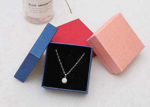 Jewelry Packaging Box, Gift Box For Earring Necklace Ring Earring, Bulk Wholesale Cardboard Paper Box, Wedding Favor Wife Display Retail