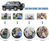 Custom Spare Tire Cover, Personalized Spare Tire Cover, Your Design Wheel Cover for Jeep Trailer RV SUV, Gift for Car Lover, Camping Gift