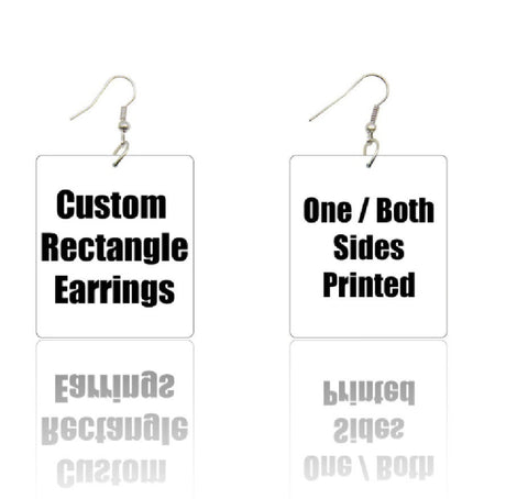 Custom Picture Earrings, Personalized Dangle Earrings, Photo Gifts Jewelry, Photo Earrings, Gift For Her, Best Friend Gift Charm, Girlfriend