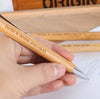 10 Personalised Engraved Wooden Ballpoint Pen - Custom Pen Christmas Gift Present Dad Husband Boss Men Business Custom Text Office Supplies