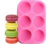 Macaron Silicone Mold Sweets Mold - Wax Candle Mold Handmade Soap Plaster Clay Jewelry Making Chocolate Fondant Cake Candy Decor Mold