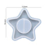 Star Candle Holder Mold - Cube Hollow Soap Mold Mould - Resin Mold - Epoxy Mold - Silicone Round Cylinder Mold - DIY Craft Supplies