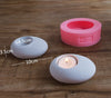 Candle Holder Mold - Round Heart Lotus Rock Hollow Soap Mould - Resin Mold - Epoxy Mold - Silicone Round Cylinder Mold - DIY Craft Supplies