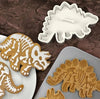 3 Pcs Dinosaur Cookie Cutter Set - Dino Sandwich Cutter - Biscuot Cutter - Biscuit Cutter - For Fondant Pastry Cooking Baking Supplies