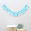 Happy Birthday Garland, Rainbow Party Decorations, Birthday Decorations Banner, Birthday Party Supplies Bunting Banner Eco, Reusable Kids