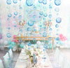 Bubble Garland - Mermaid Party Under The Sea Party Decorations Mermaid Party Decorations Mermaid Baby Shower Birthday Wall Hanging String