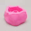Round Rose Candle Holder Mold - Resin Mold - Epoxy Mold - Silicone Round Cylinder Mold - Cube Hollow Soap Mold Mould - DIY Craft Supplies