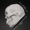 2D Half Skull Silicone Mold, Silicone Mold, Resin Mold, Cake Mold, Chocolate Mold, Soap Mold, Candle Plaster Decoration Tools, Polymer Clay