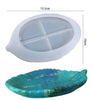 Rectangle Flat Tray Mold, Resin Crafting Wall Hanging Mould, Silicone Platter Resin Leaf Fruit Plate, Large Coaster Mold Big, Rolling Epoxy
