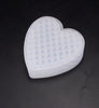 Heart Box Mold, Silicone Box Molds, Resin Silicone Jewelry Box Molds with Lid, Diamond Cut Trinkets Box Mold, Plaster DIY Tray Epoxy