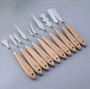 Oil Painting Palette Knife Set - Canvas Painting Artist Knives For Oil Based and Acrylic Paints Create Textures and Effects Spatula