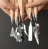 Oil Painting Palette Knife Set - Canvas Painting Artist Knives For Oil Based and Acrylic Paints Create Textures and Effects Spatula