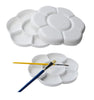 Travel Painting Palette | Portable 6-Well Circular Paint Palette | Watercolour | Acrylic | Art Craft Supplies