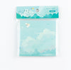Sticky Notes Set - Moon Cloud Mountain Ocean Sticker Stickies for Studying Planner Bullet Journal Scrapbook Study Supplies School Stationary