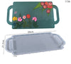 Silicone Tray Mold Resin Molds, Rectangle Fruit Tray Mold, Large Platter Coaster Severing Tray Mold Big, Silicone Rolling Epoxy Resin Mould