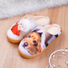 Custom Photo Slippers - Personalized Slippers Gift - Home Shoes for your Company, Event or Wedding - Custom Slides Design Your Own Flipflops