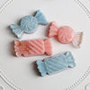 Candy Mold - Candy silicone Mold - Round and Rectangle Kawaii Wrapped Candy Sweets - Flexible Plastic Resin Mold - Cake Decorating Decor