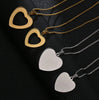 Custom Photo Necklace Pendant - Personalized Heart Picture Necklace - Double Sided Your Own Personalized Words Text - Anniversary Gift