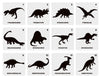 Dinosaur Stencil Set | T-rex, Stegosaurus, Triceratops, Brontosaurus | Kid Stencil Kit For Wood Sign | Reusable Stencil For Wall Art
