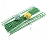 Floral Stems Wire Plastic DIY Bouquet Flower Wreath Centerpiece - Wire for Flower Arrangements Craft Artificial Flower Stems Wall Supplies