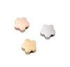 Flower Spacer Beads - Gold Silver Flower Beads, Tiny Flower Charm - Necklace Bracelet Earrings Charm Jewelry Making Finding Craft Supplies