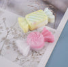Candy Mold - Candy silicone Mold - Round and Rectangle Kawaii Wrapped Candy Sweets - Flexible Plastic Resin Mold - Cake Decorating Decor